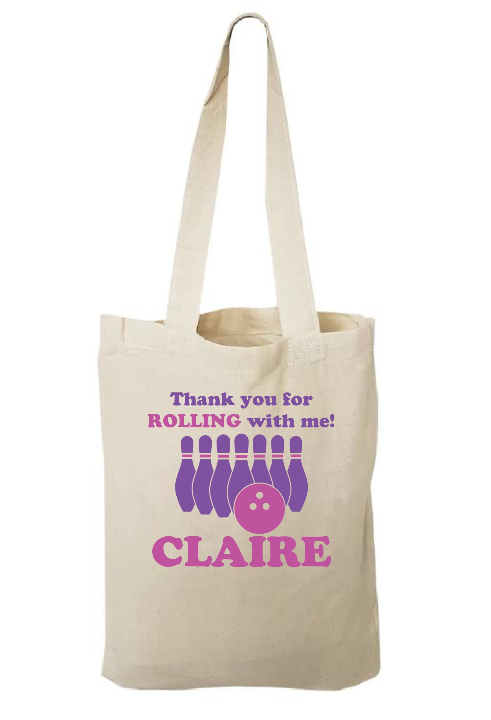 Bowling Treat Bags Bowling Party Favor Bags Bowling Party Etsy