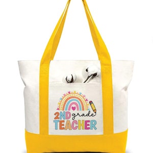 2. Klasse LehrerTasche, Lehrer Tragetasche, LehrerTasche, 2. Klasse, Canvas Tasche, LehrerTasche, Lehrer Geschenke, Canvas Tasche, Tote Bag