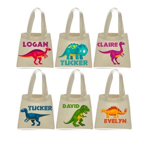 6 Dinosaur Treat Bags, Dinosaur Party Favor Bags, Dinosaur Party Favors, Dino Party Bags, Dinosaur Party Decor, Dinosaur Party, Boys Party