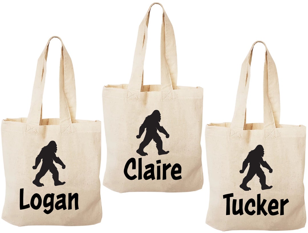 3 Bigfoot Treat Bags Sasquatch Party Favor Bags Bigfoot Etsy Ireland