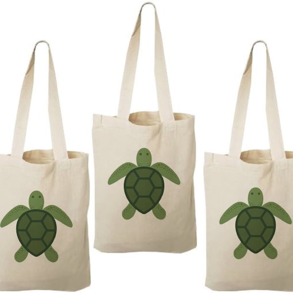 3 Sea Turtle Party Favor Bags, Sea Turtle Party Favors, Party Favor Bags,  Party Bags, Turtle Party Decor, Sea Turtle Treat Bags, Sea Turtle