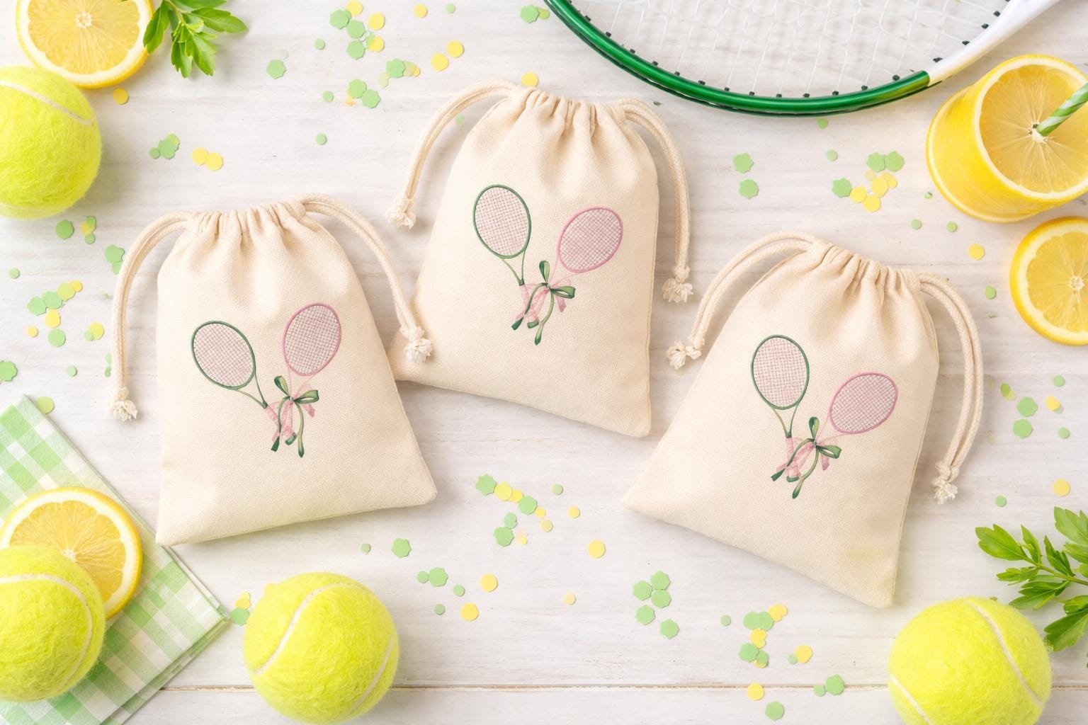 Tennis Party Favor Treat Goodie Bags - Etsy