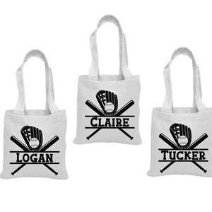 3 Baseball-Leckerli-Beutel, Baseball-Party Bevorzugungsbeutel, Baseball, Party Favor Bags, Baseball-Goodie-Bags, Leckerlibeutel, Baseballparty, Baseballtasche