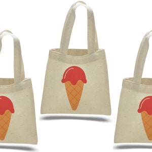 3 Ice Cream Treat Bags, Ice Cream Party Favor Bags, Ice Cream Party Favors, Ice Cream Party Bags, Ice Cream Party Decor, Ice Cream Party