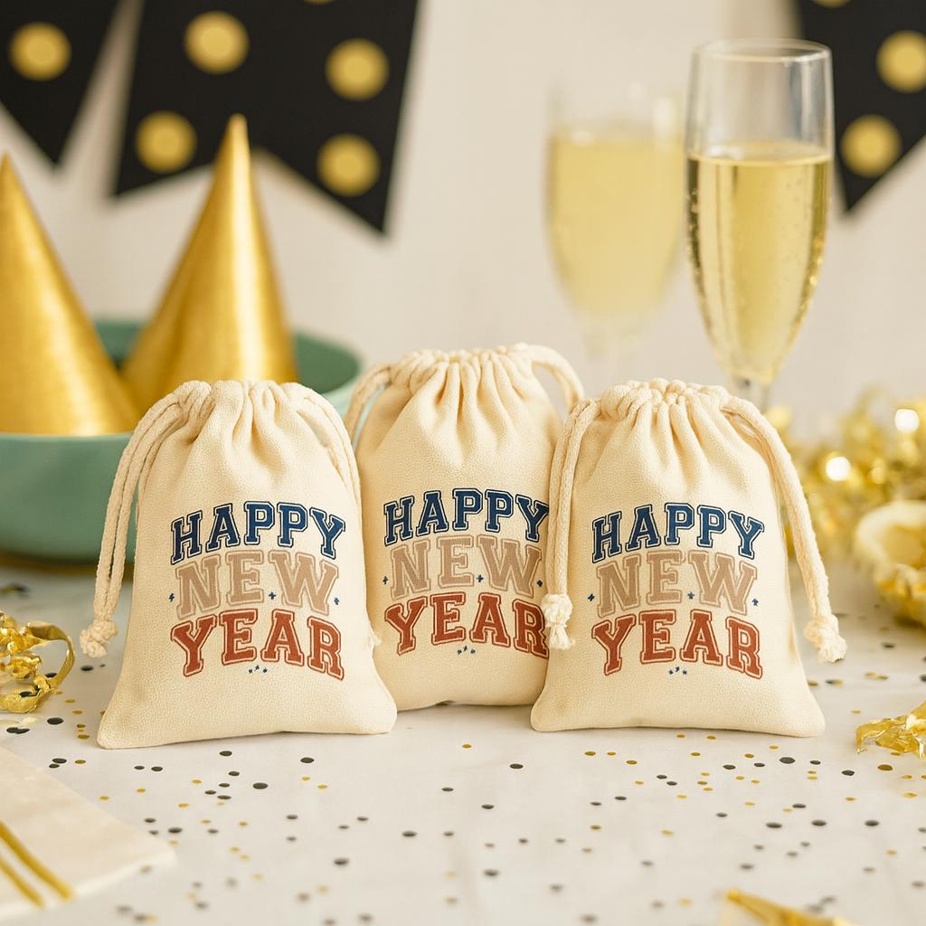 Happy New Year Party Favor Bags - Etsy Denmark