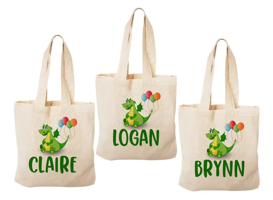 3 Dragon Treat Bags, Dragon Gift Bags, Dragon Party, Dragon Goodie Bags