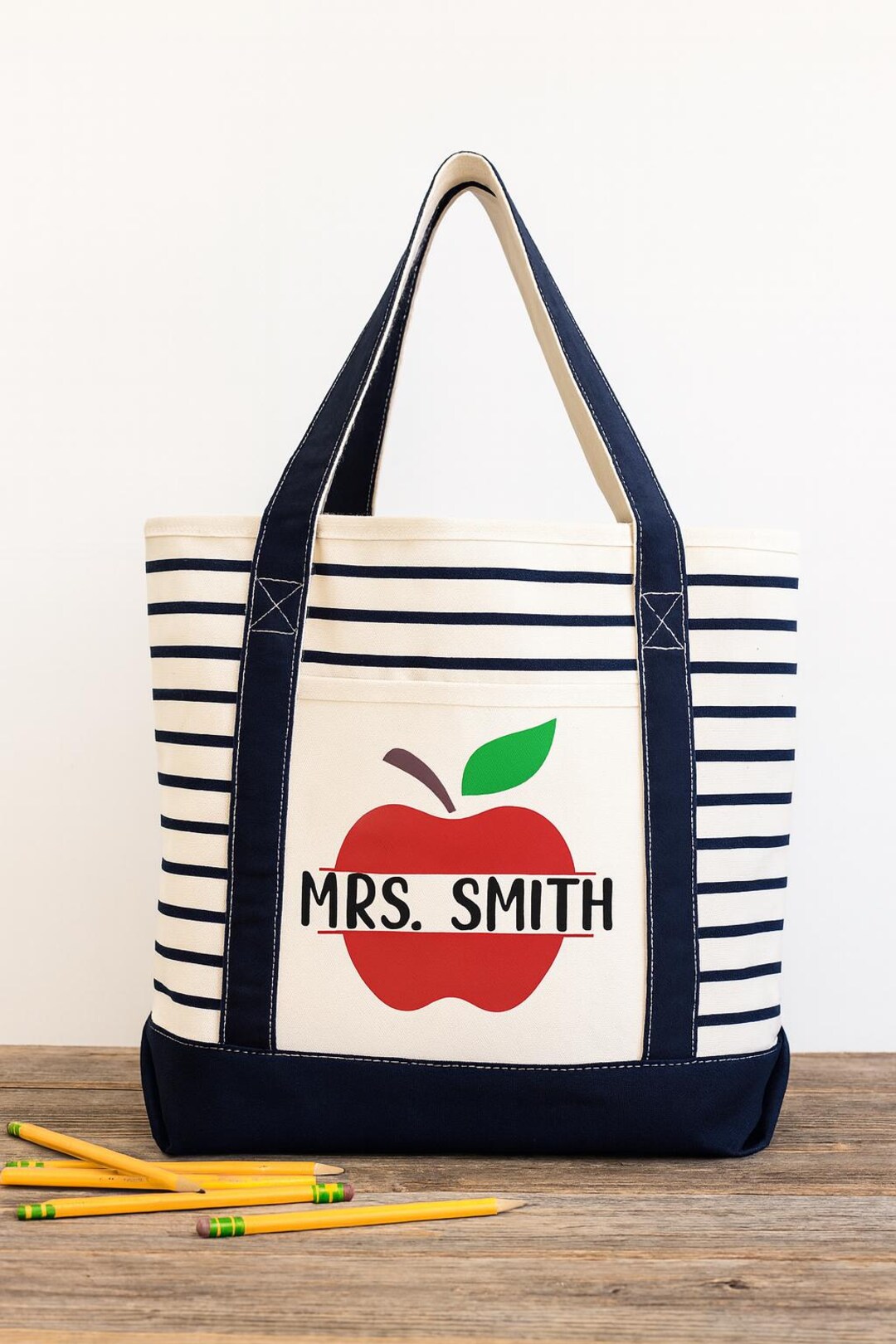 Teacher Gift - Personalized Teacher Tote Bag - Etsy
