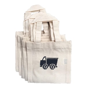 6 Dump Truck Treat Bags, Jongens Party Favor Bags, Bouw Party Gunsten, Dump Truck Party Bags, Boys Party Decor, Birthday Party Bags