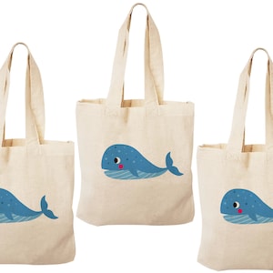 3 Whale Treat Bags, Whale Party Bags, Whale Party Favors, Whale Treat Bags, Party Favor Bags, Bags, Whale Party, Bags, Whale Gift Bags, Bags