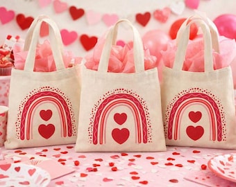 Sacchetti per bomboniere di San Valentino - Set di tre sacchetti