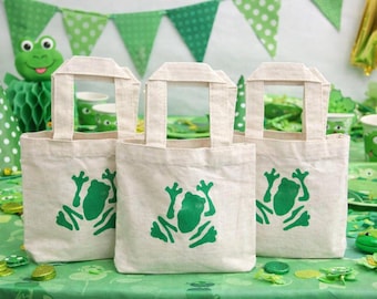 Frog Party Favor Bags - Sold Individually