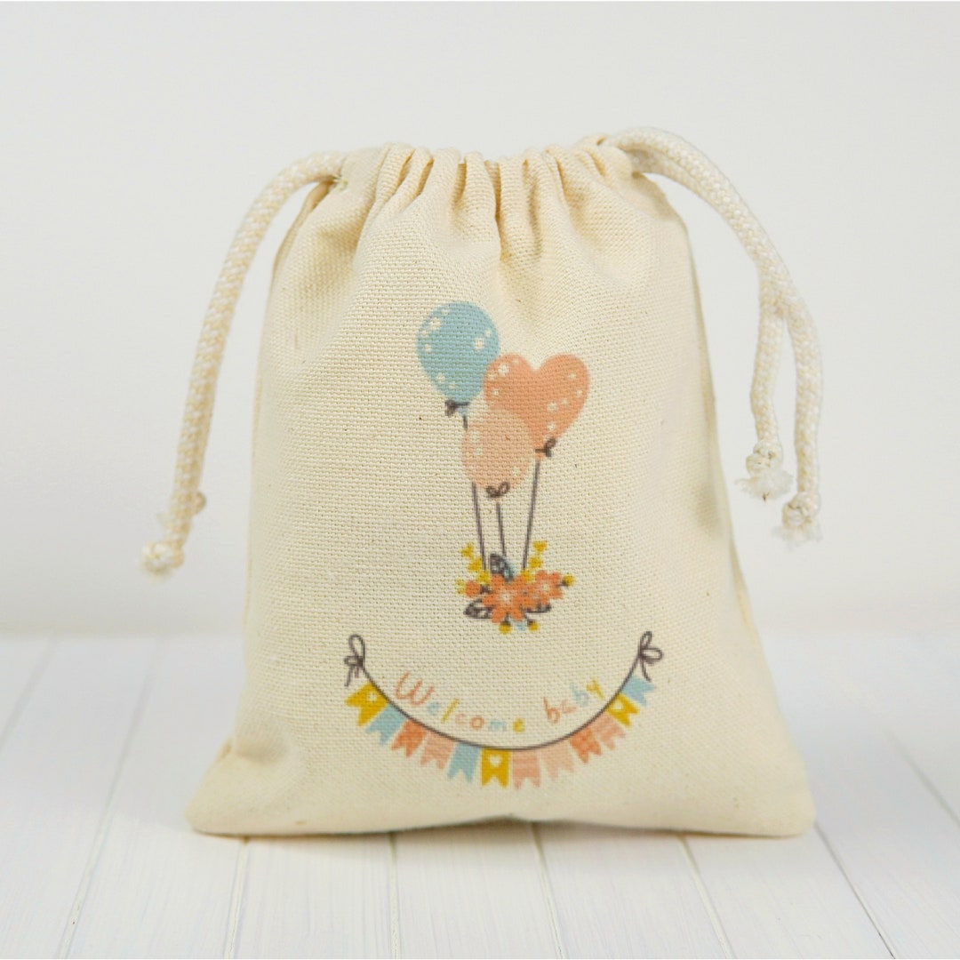 Baby Shower Treat Bags, Baby Shower Party Favor Bags, Baby Shower