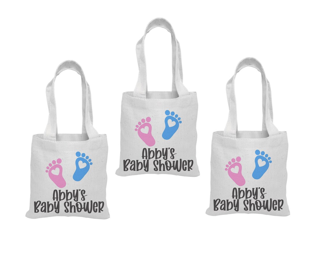 3 Baby Shower Gift Bags, Baby Shower Goodie Bags, Baby Shower Party