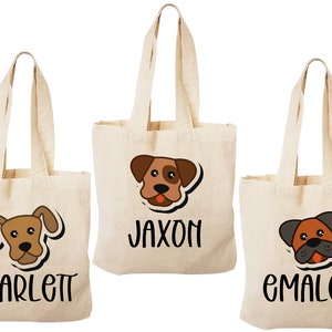 3 Puppy Treat Bags, Puppy Party Favor Bags, Puppy Party Favors, Puppy Party Bags, Puppy Party Decor, Puppy Party, Puppy Goodie Bags, Puppy