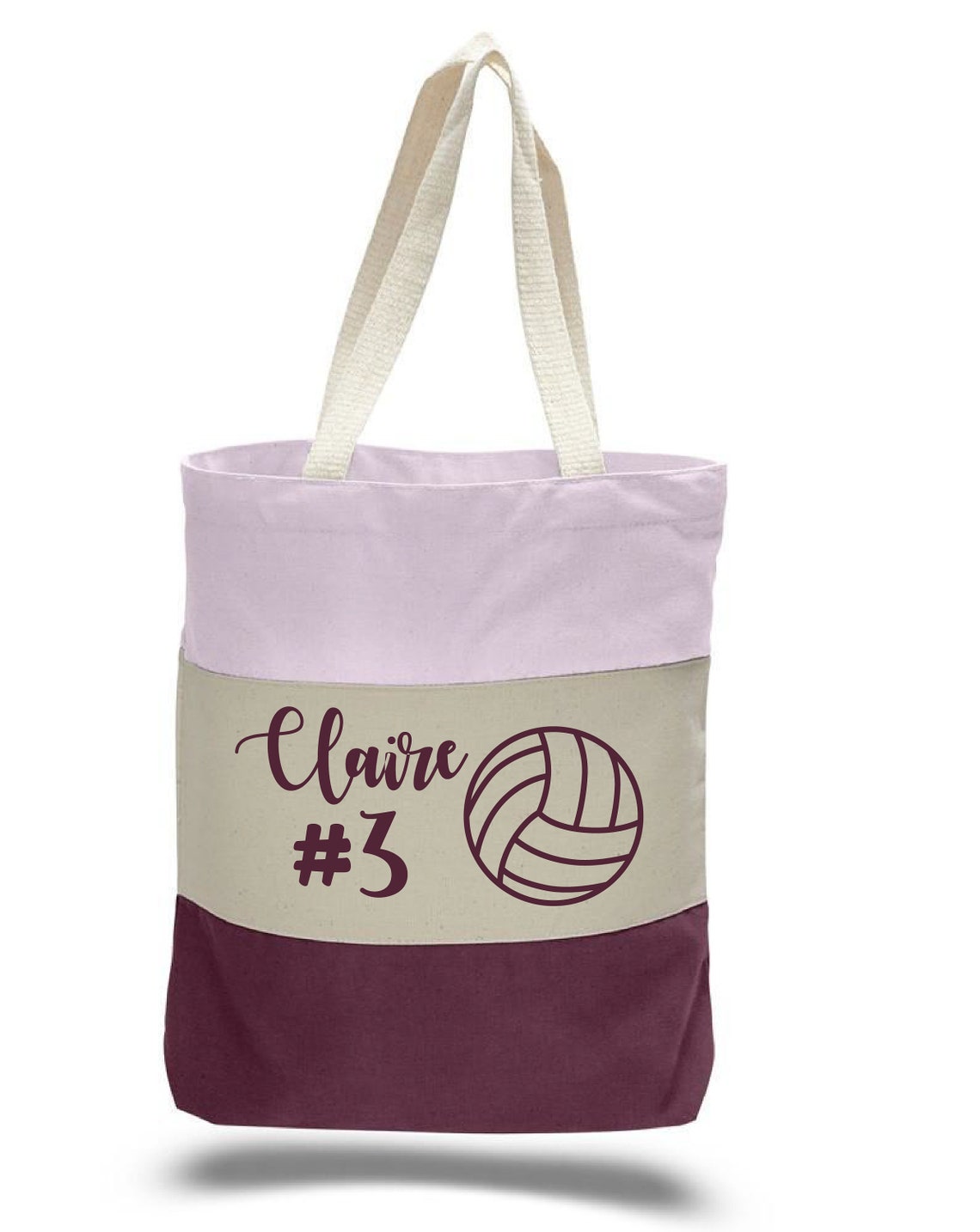 Volleyball Tote Bag Volleyball Gift Volleyball Tote Etsy