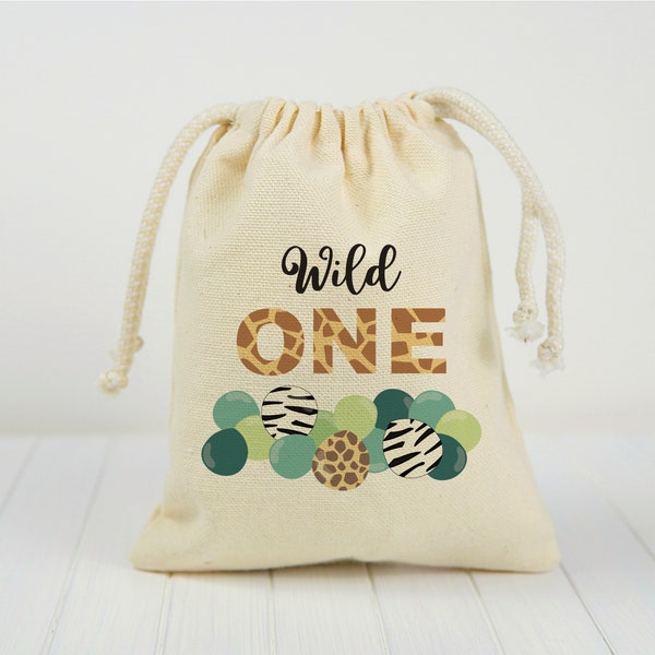 Wild One Party Treat Bags, Wild One Party Favor Bags, Wild One Party Goodie Bags, Wild One Party, Wild One Party Bags, Wild One, Drawstring