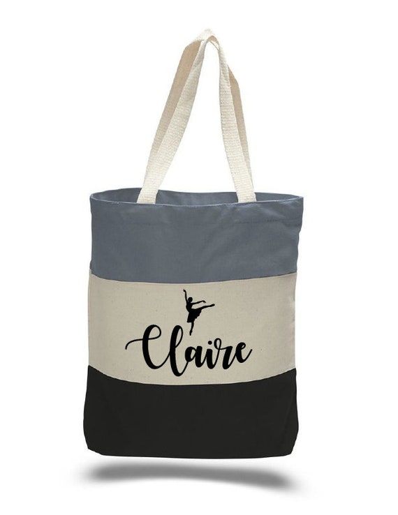 Ballet Tote Ballet Bag Ballet Tote Bag Balllerina Tote Bag Ballerina Bag Custom Ballerina Bag Ballerina Gift Tote Bag Personalized