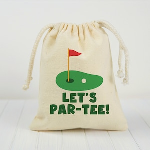 Golf Treat Bags, Golf Favor Bags, Golf Goodie Bags, Golf Party, Golf, Golf Party Bags, Let&#39;s Par-Tee Golf Treat Bags, Golf Party Favors, Bag