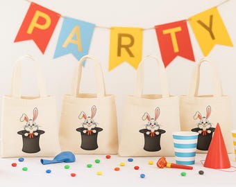 Bolsas de recuerdo para fiestas con forma de sombrero mágico - Juego de tres bolsas