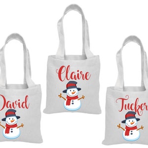 3 Christmas Treat Bags, Christmas Party Favor Bags, Treat Bags, Christmas Treat Bags, Christmas Goodie Bags, Christmas Party, Christmas, Bag