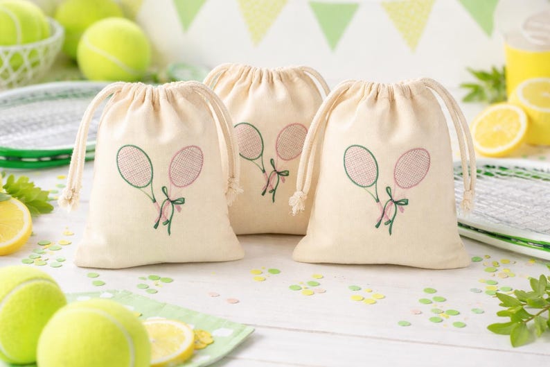 Tennis Party Favor Treat Goodie Bags - Etsy