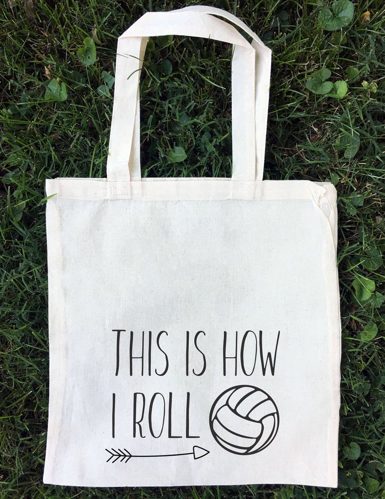 Volleyball Bag Volleyball Tote Bag Volleyball Coach Bag Etsy