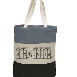 Teacher Tote Bag, Teacher Gift, Teacher Tote, Teacher Appreciation, Teacher Supply Bag, Teacher Lunch Bag, Teacher Bag, Custom Teacher Totes