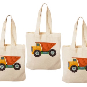 3 Construction Treat Bags, Construction Party Favor Bags, Construction Party Favors, Construction Party Bags, Construction Party Decor, Bags