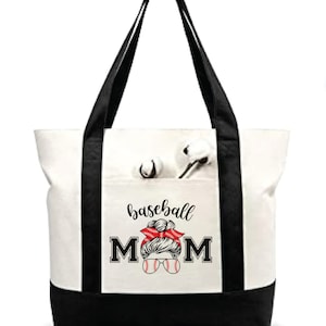 Baseball Mama Tote Bag, Baseball Mama Tasche, Baseball Mama Tasche, Baseball Tasche, Baseball Mama Tasche, Baseball Tote Bag, Baseball Tote, Baseball, Canvas Tote