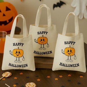 Happy Halloween Party Favor Bags - Perfect of Halloween Parties - Retro Halloween