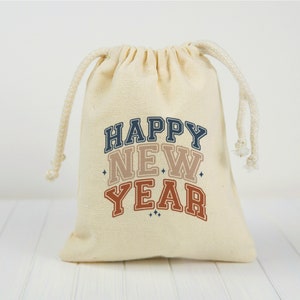 Happy New Years Treat Bags, New Years Party Favor Bags, New Years Goodie Bags, New Years, New Years Party, New Years Party Bags, Swag Bags