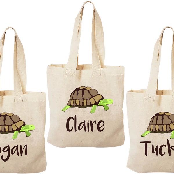 3 Turtle Party Favor Bags, Turtle Party Favors, Party Favor Bags,  Party Bags, Turtle Party Decor, Turtle Treat Bags, Turtle Party, Turtle