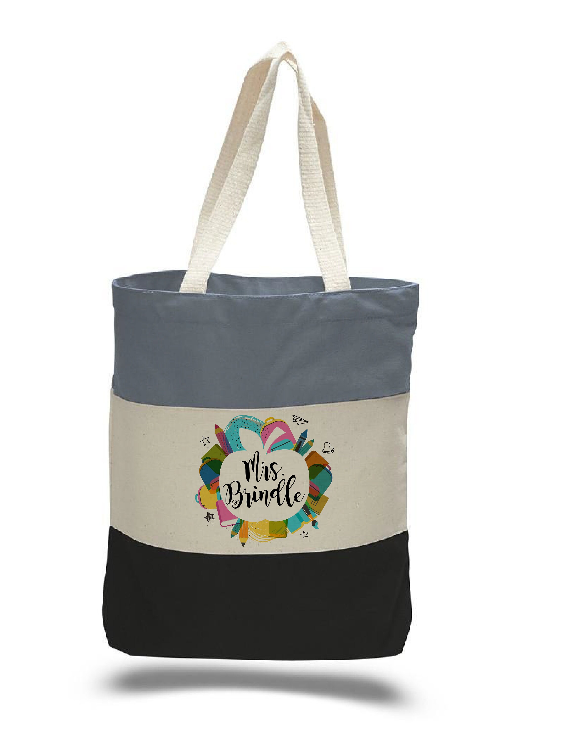 Borsa Maestra Scuola Primaria Gli Eventi Della Tata. Bottiglia Con Messaggi Originali Regalo Per Borsa Per Insegnante Donna - 6