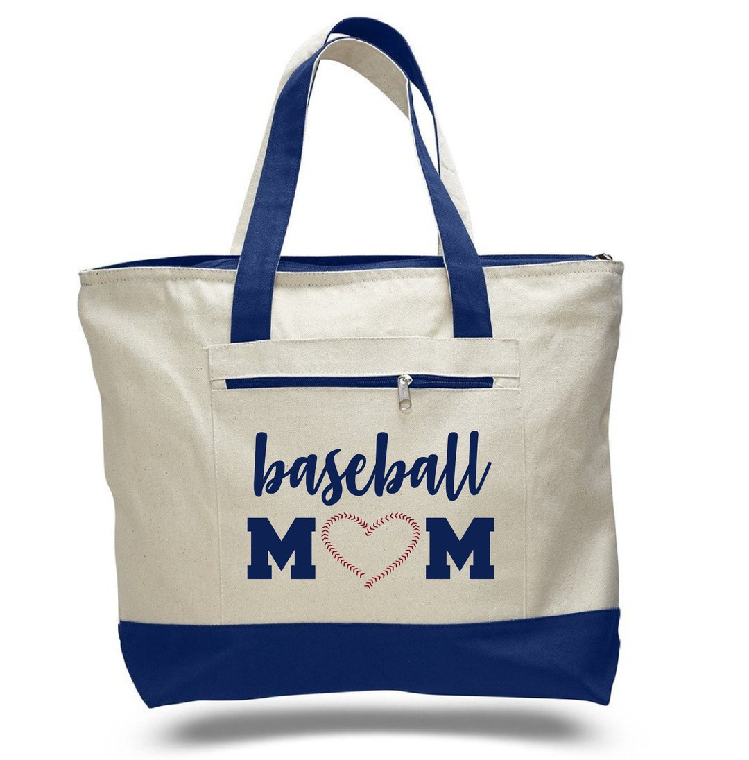 Baseball Mom Tote Bag, Baseball Mom, Baseball Mom Tote, Tote Bag