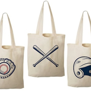 3 Baseball Treat Bags, Baseball Party Favor Bags, Baseball Party Favor Bags, Baseball Party Dekor, Treat Bags, Baseball Party, Baseball Tasche
