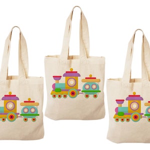 2 Train Treat Bags, Train Party Favor Bags, Train Party Favors, Party Favor Bags, Train Goodie Bags, Train Party, Train Treat Bags, Train
