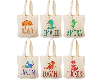 6 Dragon Party Favor Bags, Dragon, Treat Bags, Dragon Party Favors, Dragon Treat Bag, Party Favor Bags, Dragon Party Bags, Dragon Goody Bags