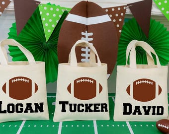 Fußball 3er Set Baumwollbeuteln, Gastgeschenke