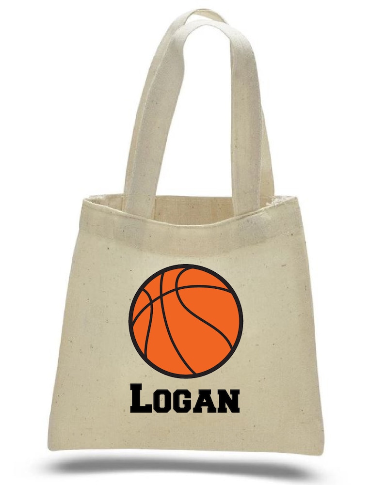 3 Basketball Treat Bags Basketball Party Favor Bags Etsy