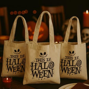 3 Halloween Treat Bags, Halloween Party Favor Bags, Halloween Treat Bags, Halloween Bags, Pumpkin, Gift Bags, Halloween Gift Bags, Halloween