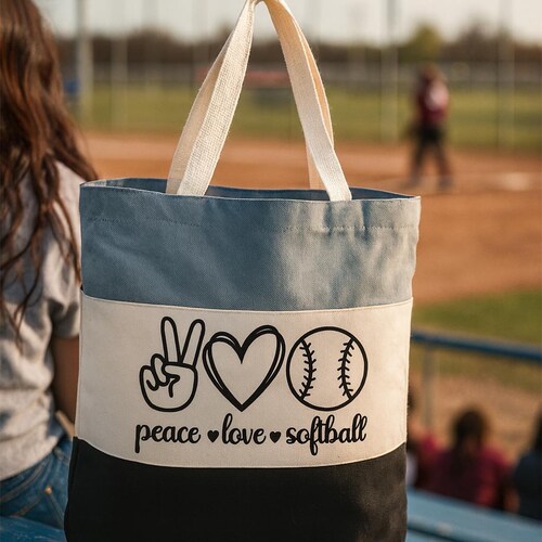 Softball Player Gift - Softball Tote Bag