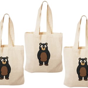 3 sacchetti regalo orso, sacchetti regalo, sacchetti regalo orso, sacchetto festa orso, festa nel bosco, festa orso, decorazione festa orso, sacchetti regalo, borsa, orso, borsa swag