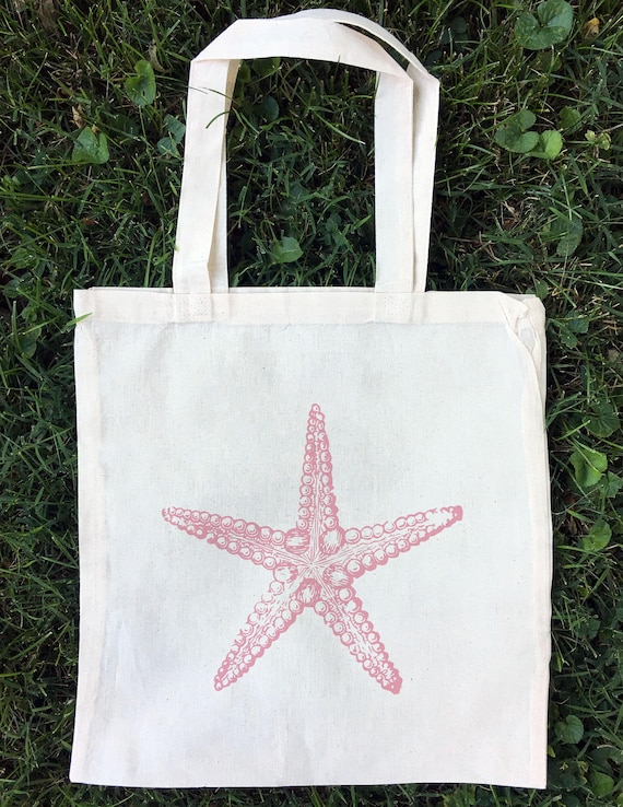 starfish beach bag
