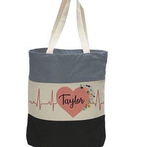 Sac fourre-tout d&#39;infirmière, cadeau d&#39;infirmière, fourre-tout d&#39;infirmière, appréciation d&#39;infirmière, sac d&#39;infirmière, infirmière, sac, sac de fourre-tout, cadeau pour l&#39;infirmière, cadeaux d&#39;infirmière, vie d&#39;infirmière, sacs
