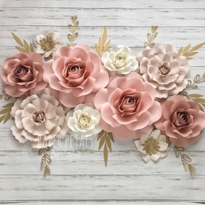 Flower Wall Decor Over 70 Customizable Or Handmade Options Etsy