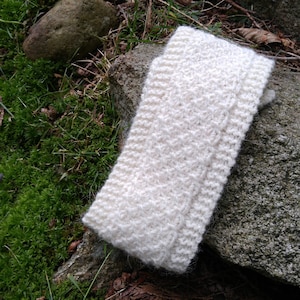 Felsenmeer Headband PDF Knitting Pattern Textured Quilted Stitch