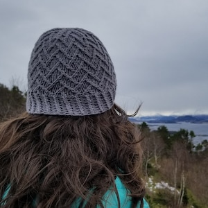 CREVASSE Hat | Knitting Pattern | Iceland Inspired Textured Knitting Design | Digital PDF