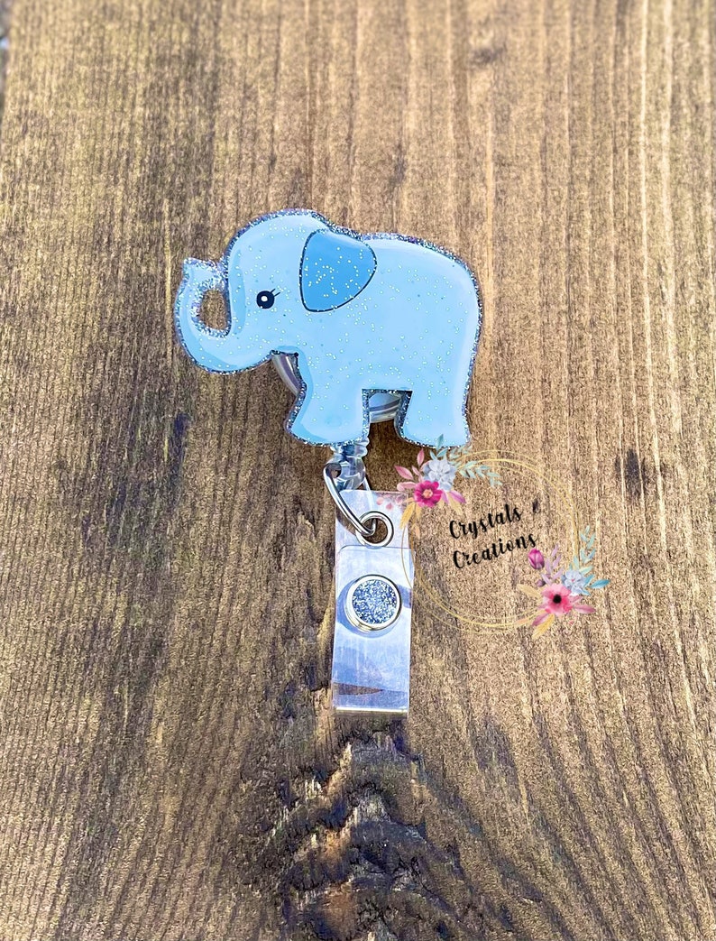 Elephant Badge Reel