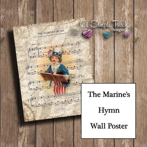 Marine Song Wall Art Decor Poster