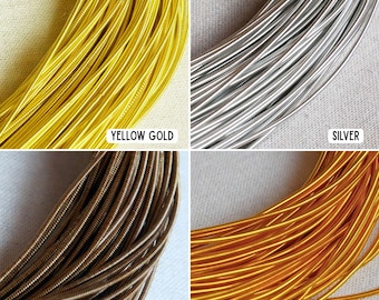 Goldwork Embroidery Thread – Pearl Purl / Stiff Wire for Hand Embroidery